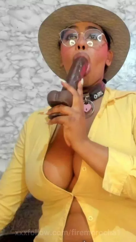 a very hardworking cowgirl, I fill my throat with a big, thi... by firemorocha1