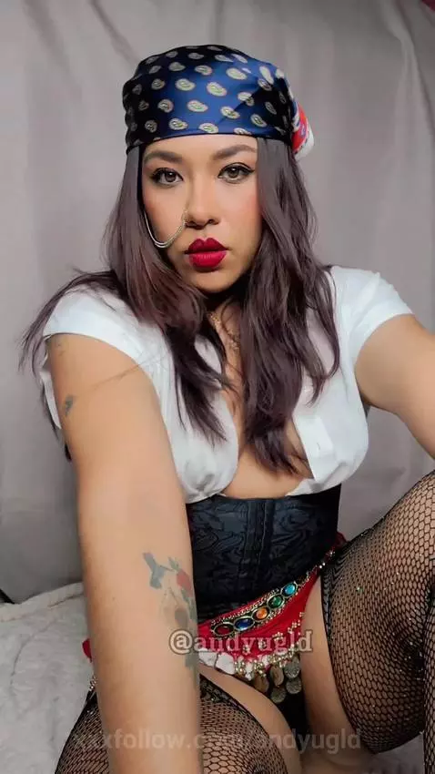 This gypsy woman can read your future... an empty wallet and... by andyugld