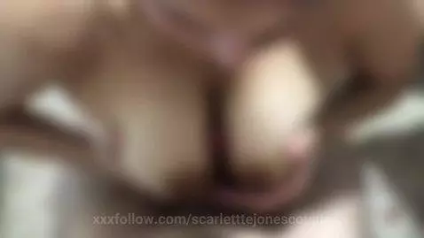 I do it with my tits until he comes by scarletttejonescouple