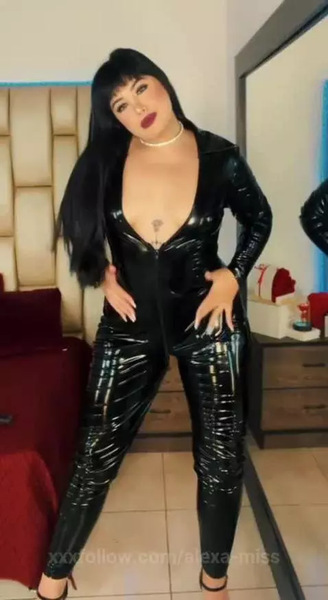 Temptation wrapped in latex 😈✨ by alexa-miss