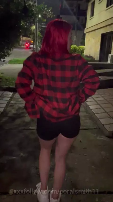 My neighbors saw me by coralsmith11