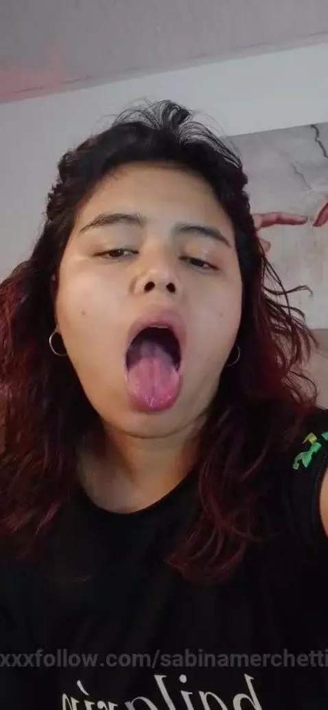 a big tongue to lick whatever you want by sabinamerchetti