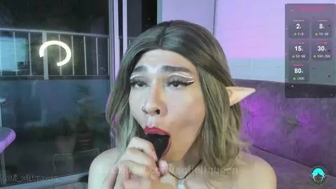 would you like to fil my mouth around yor cock? check the li... by sofielfqueen