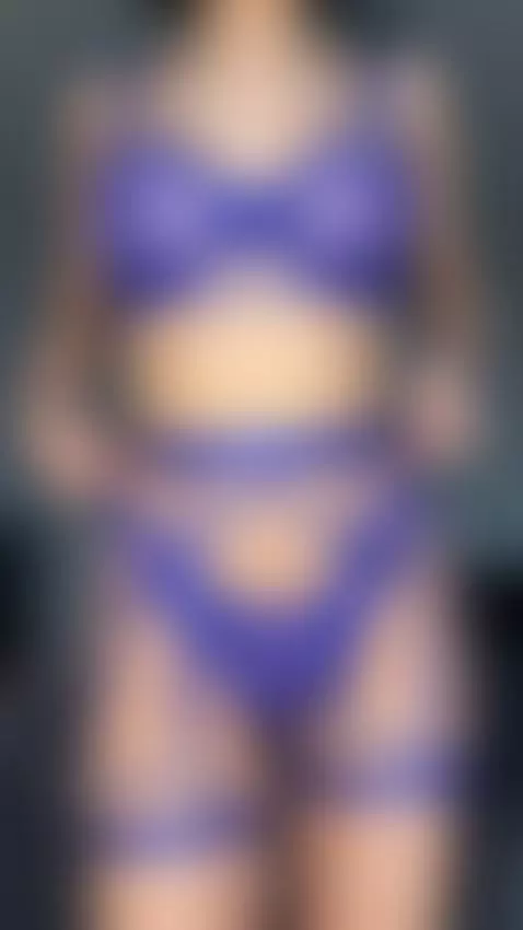 Blue sexy lingerie by lorimoon