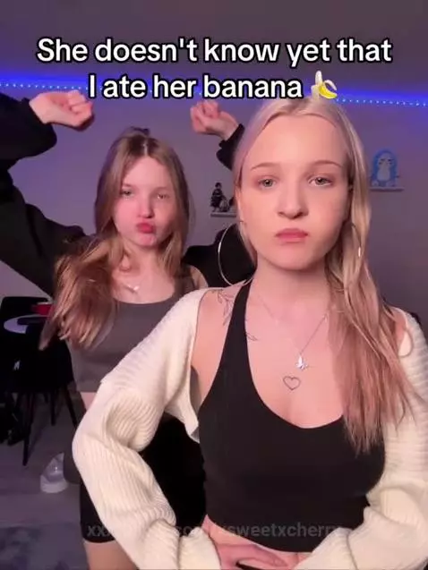 She doesn't know yet that i ate her banana by xsweetxcherry