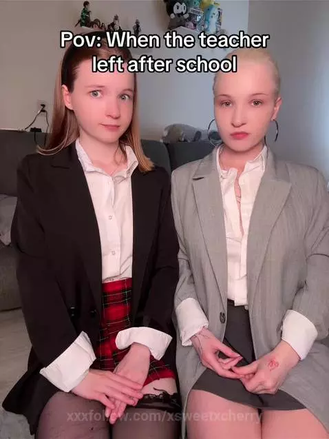 Pov: when the teacher left after school by xsweetxcherry