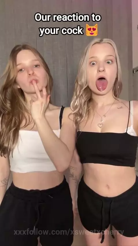 Our reaction to your cock by xsweetxcherry