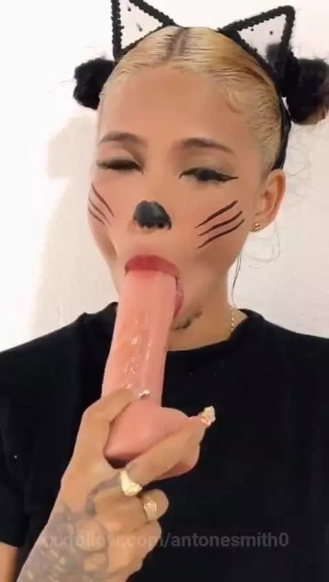 Cat is looking for milk from your cock. by antonesmith0