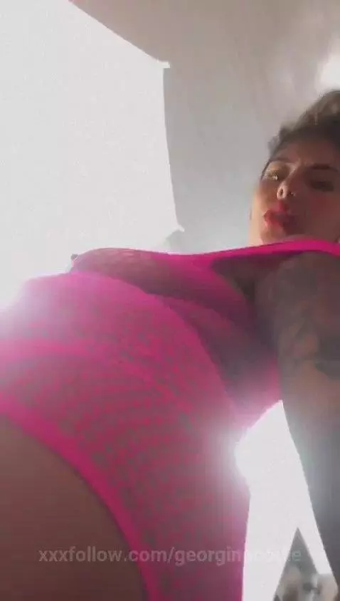 pink, bigboobs, tongue by georginacoule