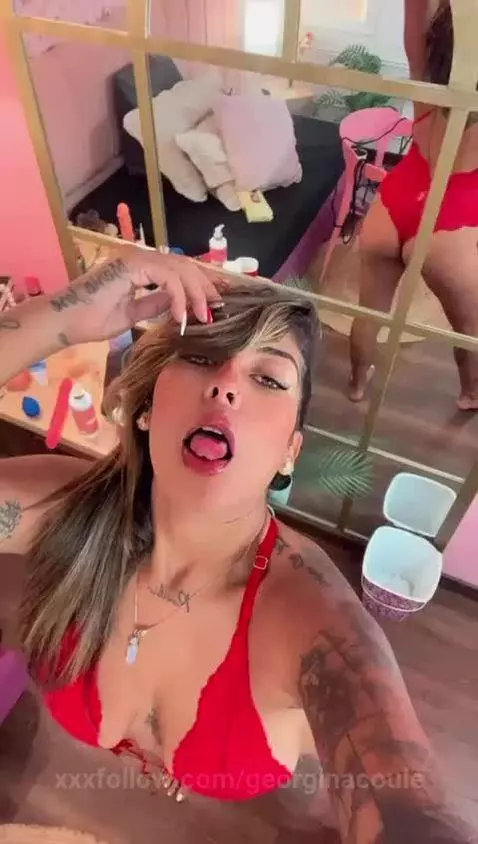 longnails, tongue, latina by georginacoule