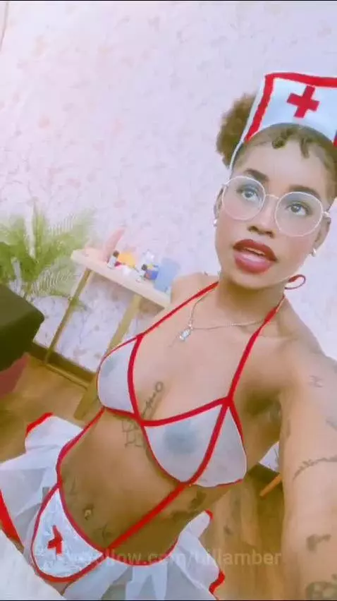 smalltits, ebony, tonguefetish by hillamber