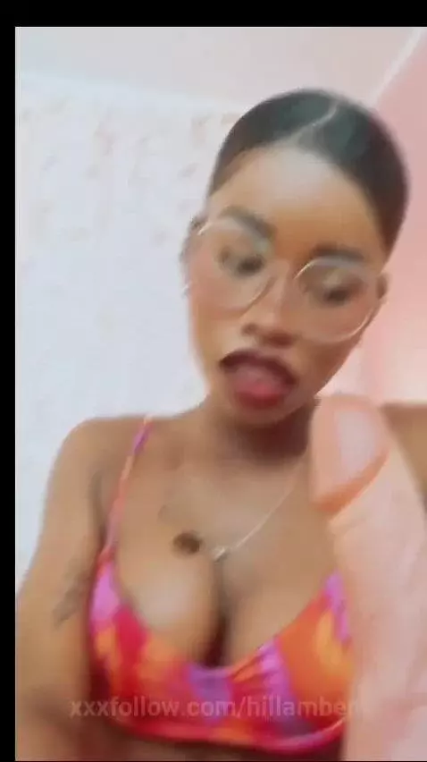 dildo, tonguefetish, pincing by hillamber