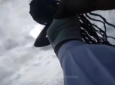 vacations, ass, ebony by hillamber