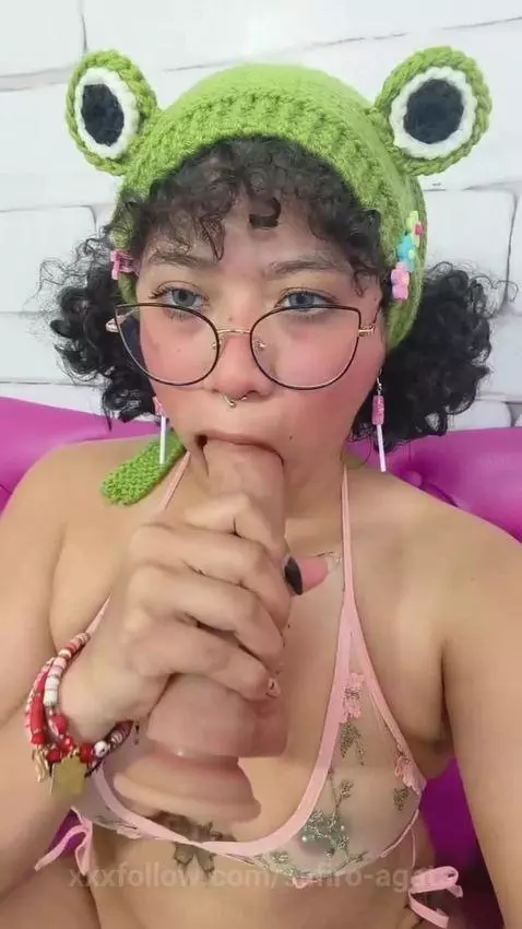 Wish you fuck my mouth like this 🤤💥 by safiro-agata