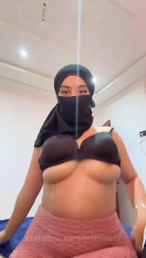 Muslim girl, solo, topless, and proud — my boobs were made f... by jasmineof