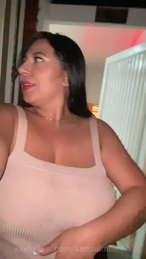 I take my tits out outside my house by kendalmiller-1