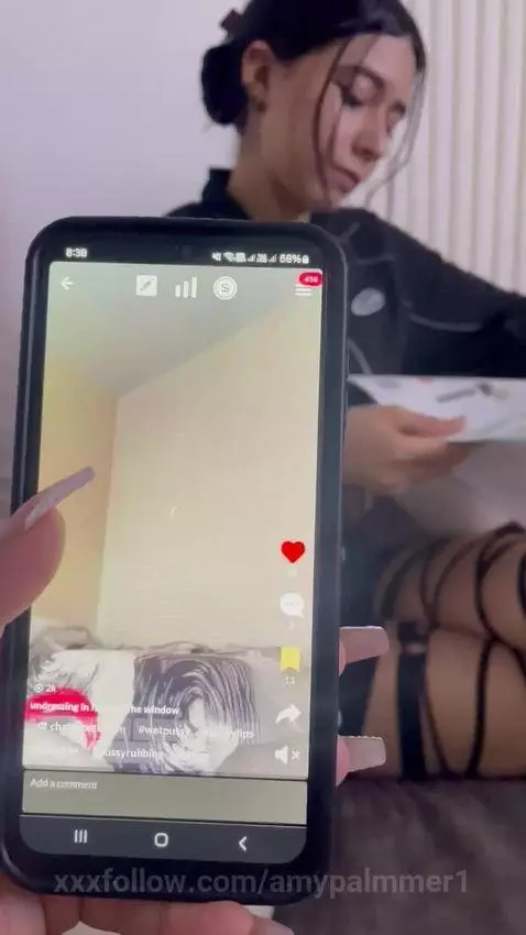 My horny neighbor discovers me in Xfollow, do you think he l... by amypalmmer1