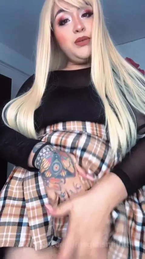 Do you like my skirt baby? I bet you like what's underneath ... by megansmithtt