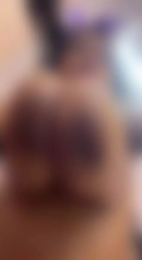 Ebony horny girl with huge tits by emilyleon