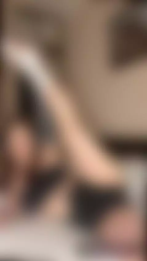 Leg spread wide, socked foot in your face. by jadiexbaddie