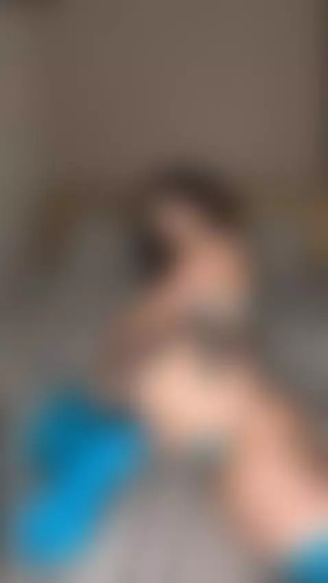 tattooed ass bent over in blue lace for you by jadiexbaddie