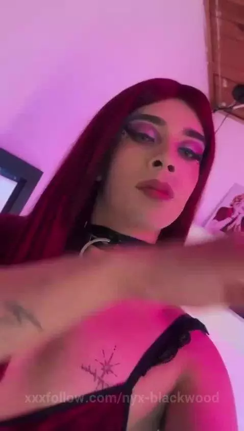 Definitly you need  a girltrans Switch! Mmm naughty cock her... by nyx-blackwood