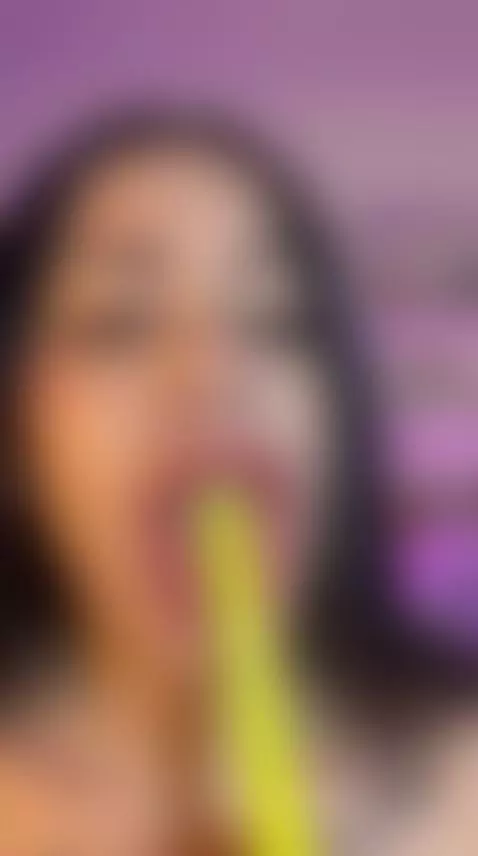 I had never measured my tongue, how long do you think it is?... by mariagrrr