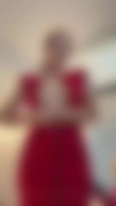 sensualgirl, reddress, bigass by alexajhonsonn