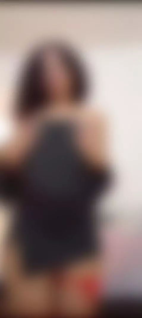 With my sexy dress by moremia