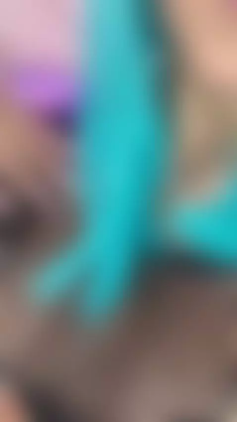 today I am your girl in blue 😈🍆💦 by giiafu