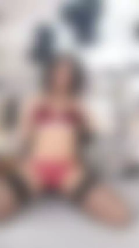 What do you think of my birthday lingerie? ❤😈 by arinnarussell