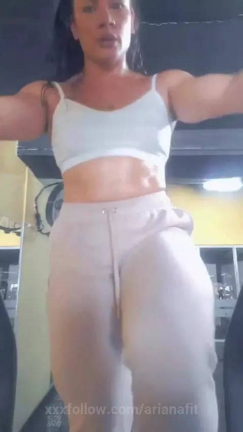 You can look, you can touch, but remember—these muscles are ... by arianafit