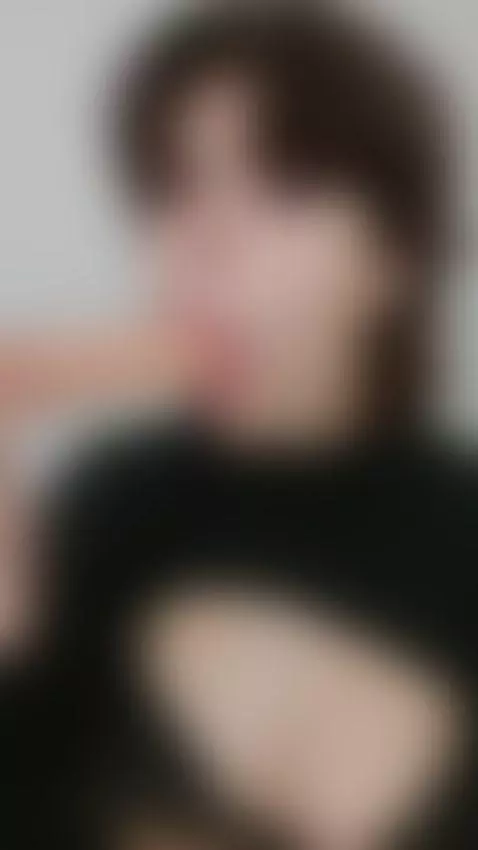 Blowjob Queen gags on dildo by thefreyanight