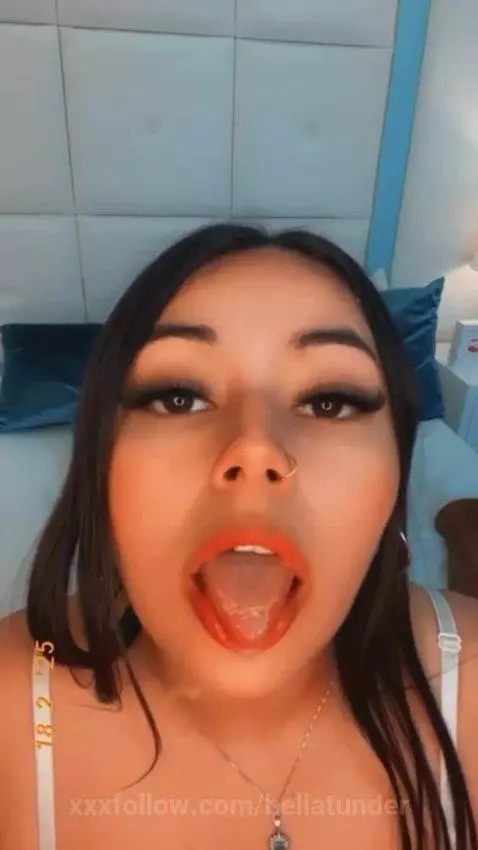 my mouth is ready to receive your milk by bellatunder