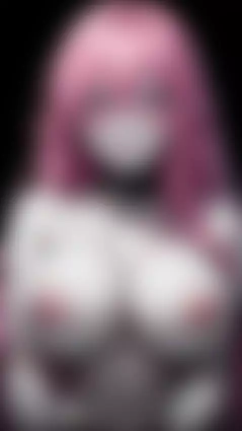 pinkhair, pinknipples, animegirl by sugarkhaos