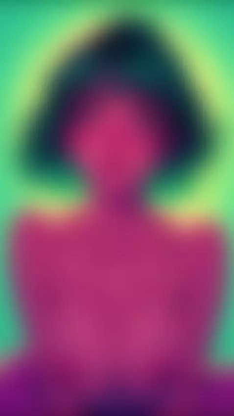 animegirl, greenhair, bigboobs by sugarkhaos