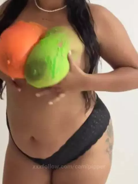 Do you like my color boobs ? by camipipper