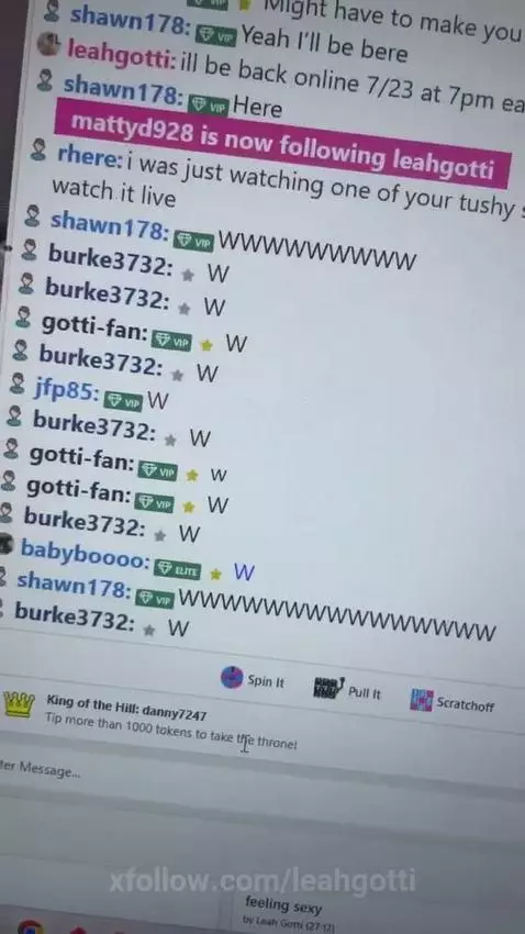 Camming with y’all is so much fun by leahgotti