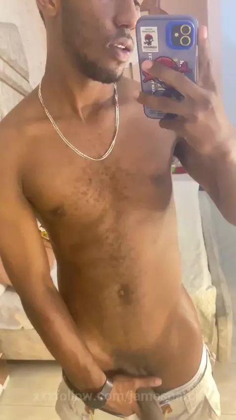 Black naked man by jamesparck