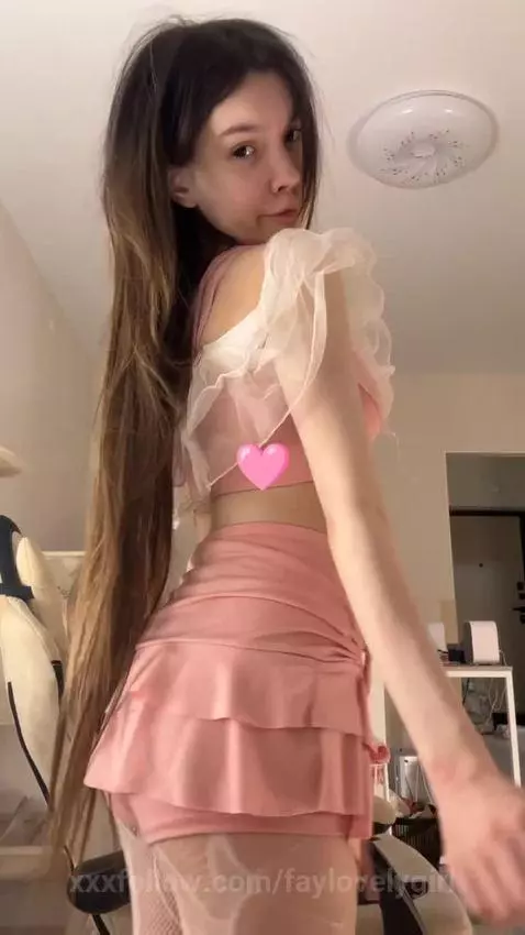 good morning from a cute girl in pink by faylovelygirl