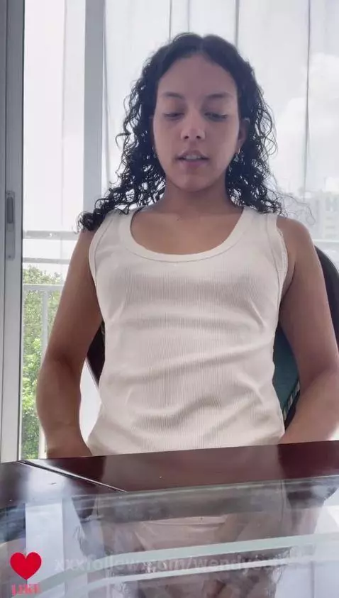 mi tanga mojada de tanto tocarme las tetas🔥❤️🥵 by wendysuu