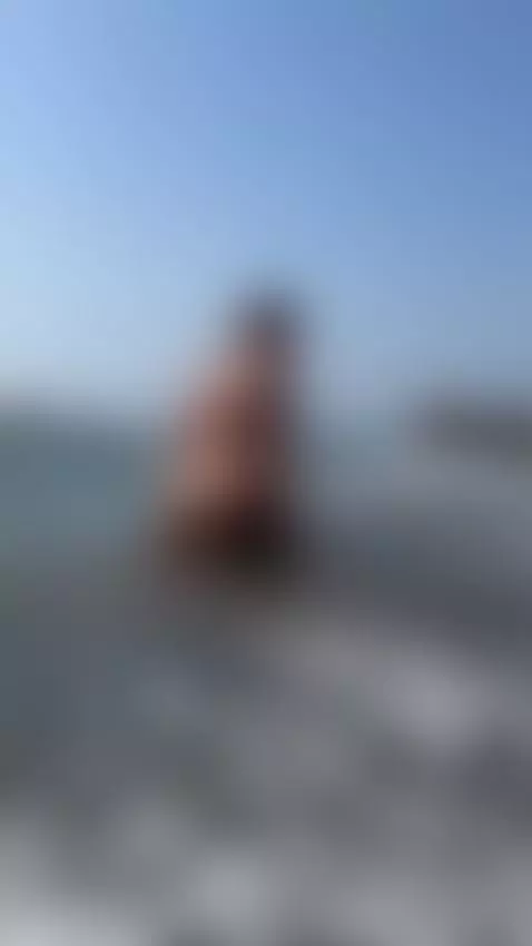 I love being naked on the beach so much by emmanatural