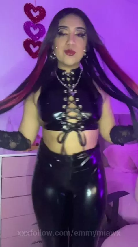 my latex pants by emmymiawx