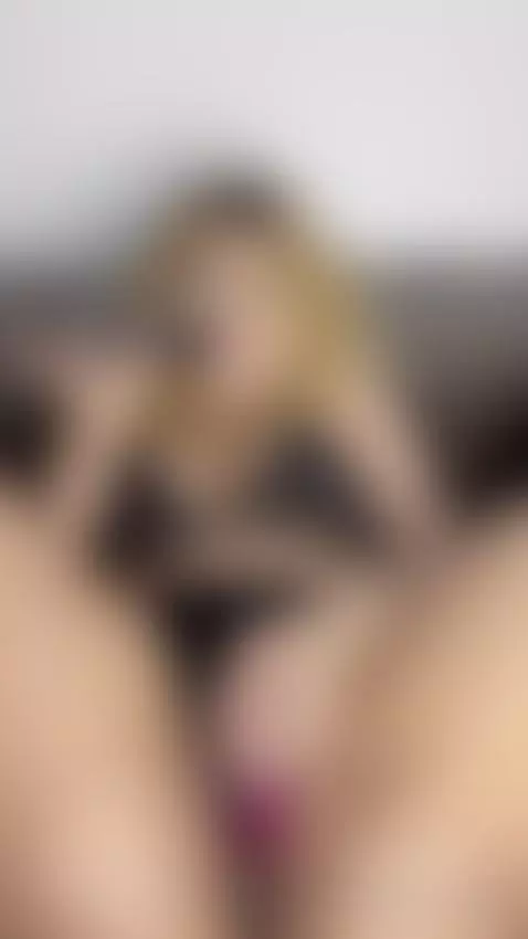 One hand on clit the other gripping the bed by kathrinewolf