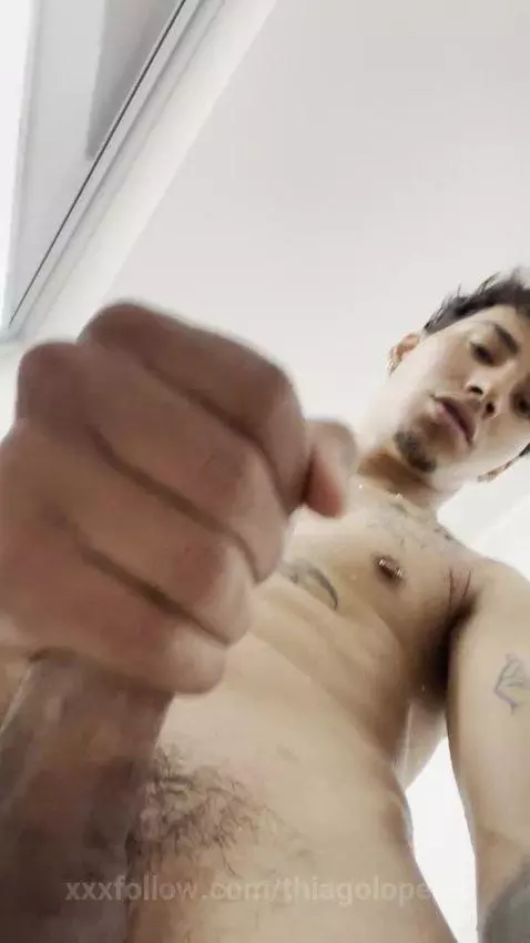 Great masturbation with hairs on my cock by thiagolopezx