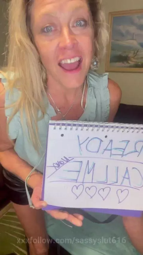 LETS DO A CALL!!!I'M READY! CALL ME!! by sassyslut616