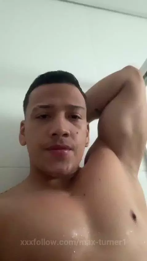 Just a little shower… hope you like the view 💦 by max-turner1