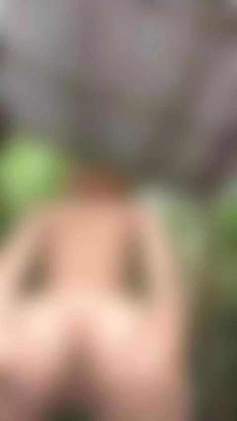 18+ Redhead's nude ass and pussy spread wide outdoors. by adelka2003