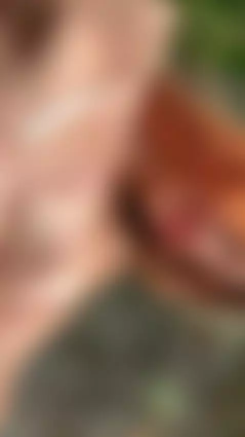 18+ Redhead's perky tits and nude pussy outdoors. by adelka2003