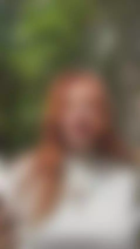 18+ Redhead's perky nude tits teased outdoors. by adelka2003